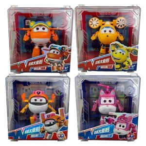 Mini Super Wings Super Power Transformer Robot Action Figure Toy Official Gift