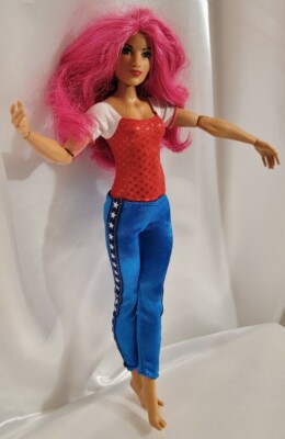 WWE 12'' Sasha Banks Mattel Elite Wrestling Action Figure Serie Wrestlemania 2017