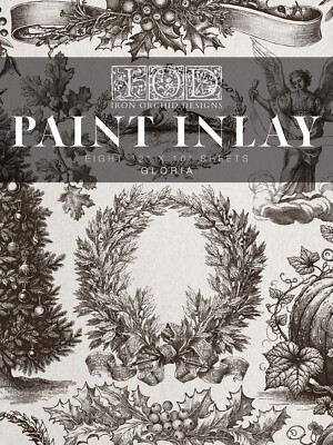 Iron Orchid Designs - IOD - Paint Inlays -BRAND NEW IN ORIGINAL PACKAGING!!!