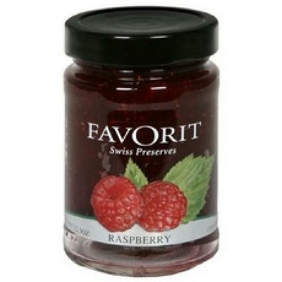 Favorit preserve Raspberry 12.3oz (180286000137)