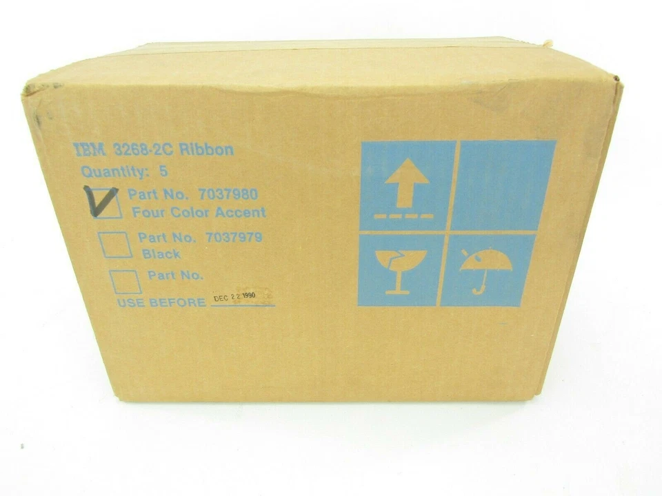 IBM 7037980 Four Color Accent Ribbon for IBM 3268-2C Impact Printer - Image 4 of 4