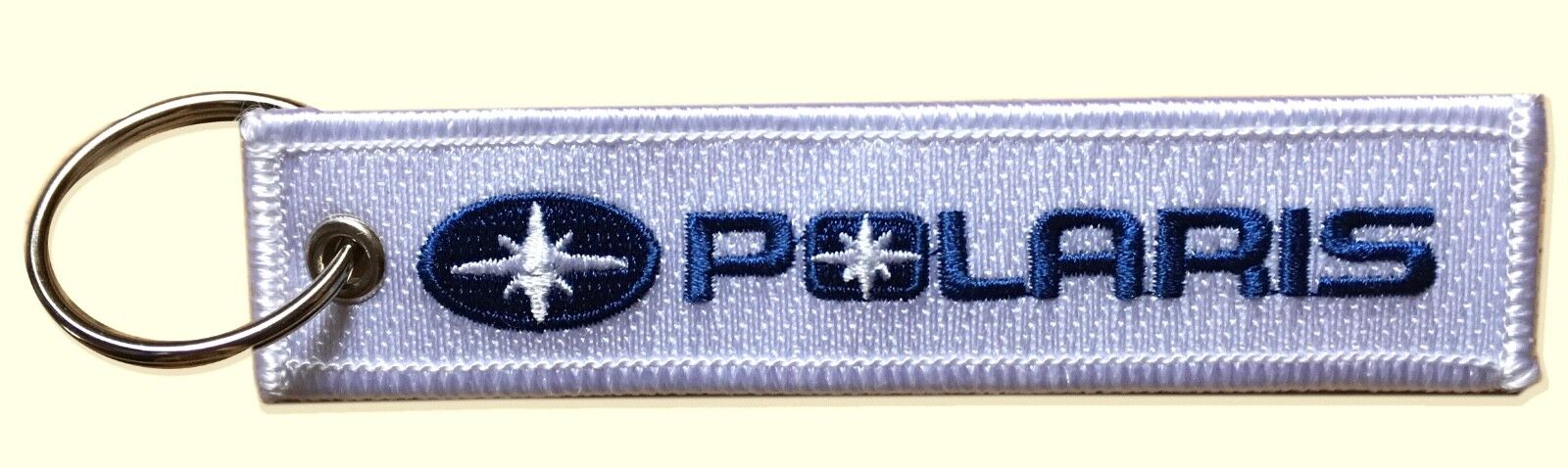 Polaris Embroidered Key Chain, for snowmobiles, off road, motorcycles, ATV 