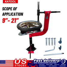 Motorcycle Tire Changer 9" to 21" for Trailer Bike ATV Truck Wheel Tire Changer