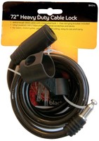 Blackspur Bb-bh216 6' Hd Cable Bicycle Lock Blackspur Bb-bh216 6' Hd Cable Bicycle Lock