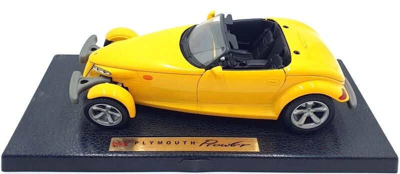 Anson 1/18 scale Diecast 30331 - Plymouth Prowler - Yellow - Image 3 of 4
