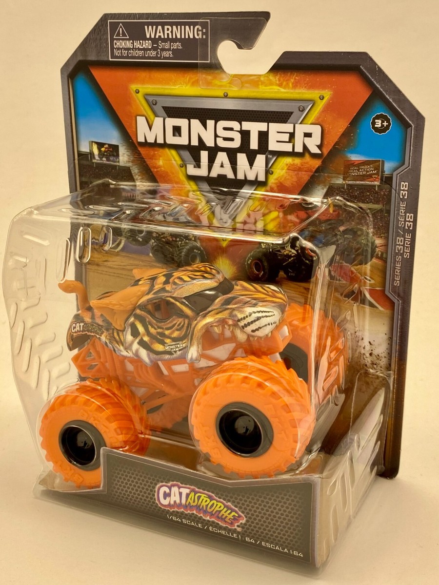 SPIN MASTER 2024 MONSTER JAM 1/64 CATASTROPHE CRAZY CREATURES
