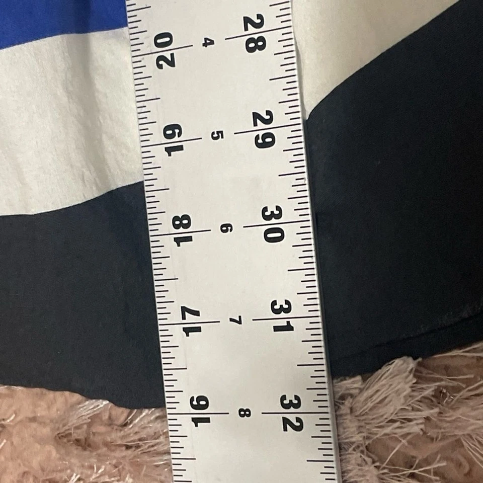 Womens Blouse 4XL Blue Floral Boho Folk Festival Relaxed Fit Flowy Free Spirit - Image 4 of 4