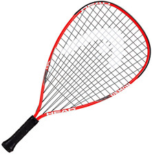 HEAD CPS Crystal Power System Demon Racquetball Racket with Pro Grip 35/8 NWOT