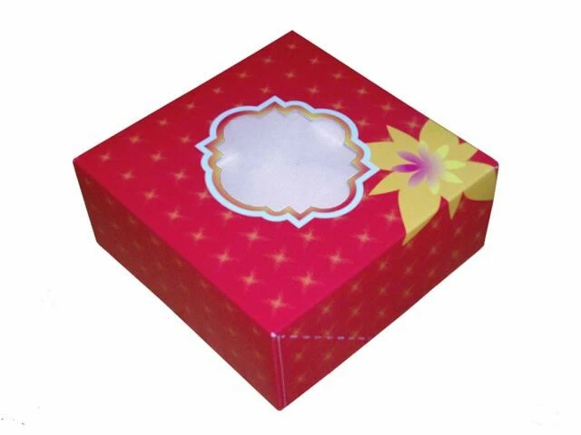 Red Cake Boxes and Bags
