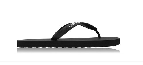 Chanclas Emporio Armani para hombre sandalias de tanga negras talla UK 6,5 o 7,5 genuinas - Imagen 4 de 5