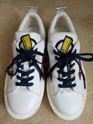 zara platform sneakers white
