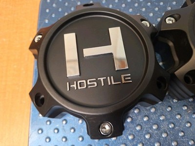 HOSTILE Wheels BLACK Center Cap #HC-6007SB    (1) Single FREE SHIPPING!