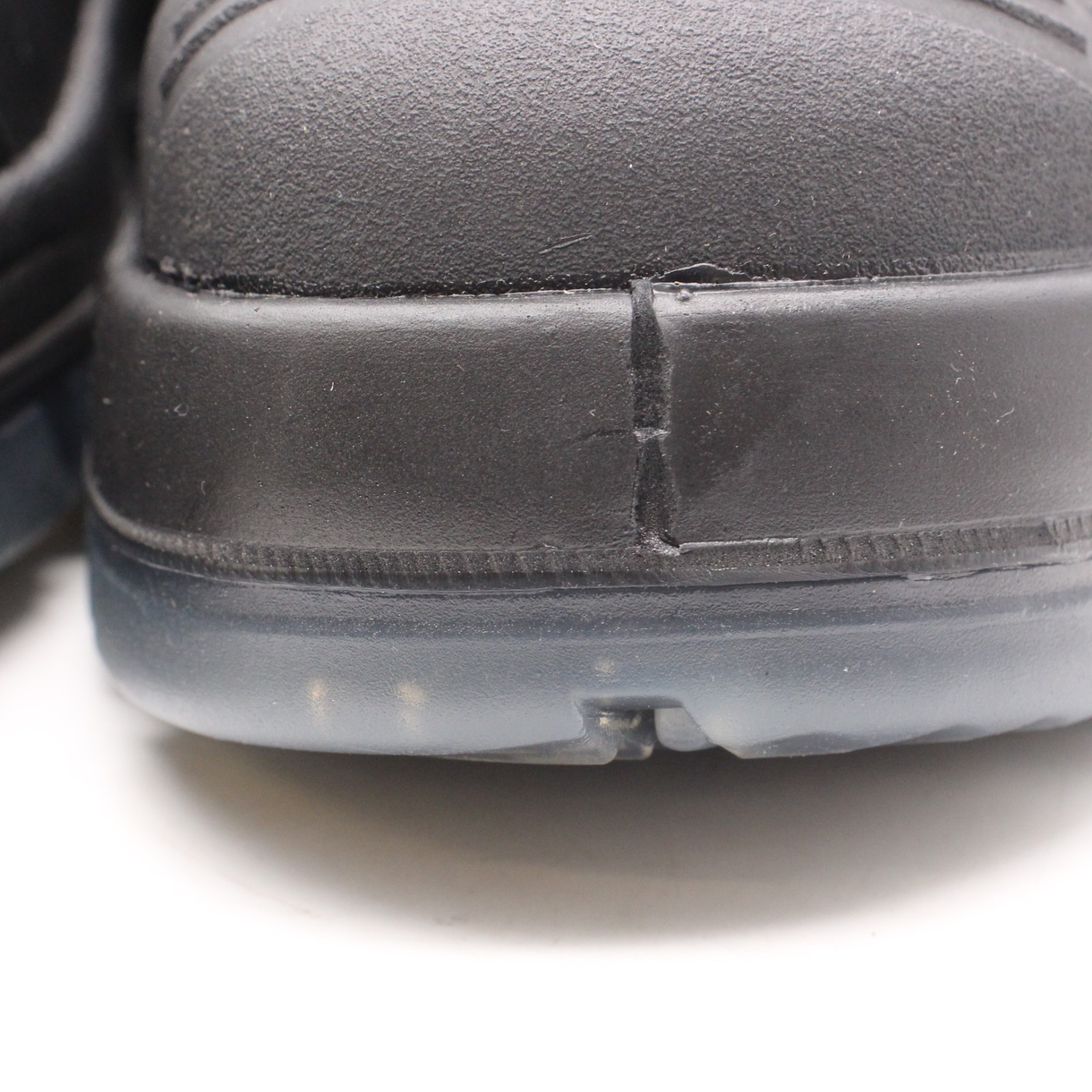 NWD RockRooster 6" Men's 12 Wide Comfort Composite Toe Slip on Work Black Boots