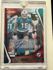 2021 Panini Absolute - Rookies Jaelan Phillips #154 Spectrum Red Signatures /100