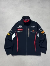 Red Bull Vintage Pepe Jeans Racing F1 Formula One Jacket Softshell Size S