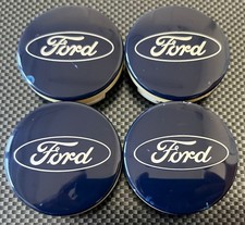 🟢 4x Original Ford Felgendeckel / Nabendeckel / Felgenkappen 55mm 🟢