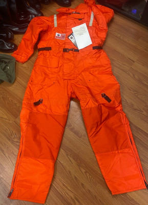 Mustang Survival MS2175 Deluxe Anti-Exposure Coverall & Flotation Suit  SIZE XL