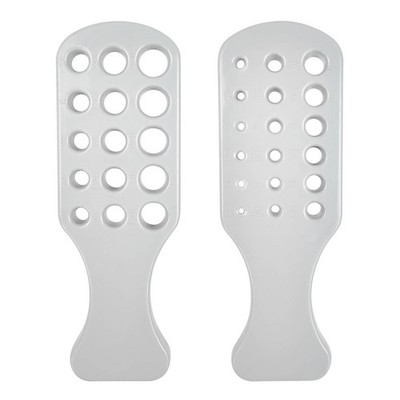 2Pcs Wire Draw Plate Plastic Round Hole Metal Wire Drawing Plate Size Changing
