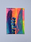ACEO Original, Abstract Painting #4 Jackie T Creates, Vibrant  — photo 1
