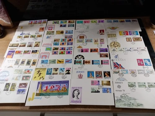 Jersey First Day Covers (45) 1971-1984