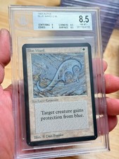 BGS 8.5 MAGIC THE GATHERING 1993 ALPHA BLUE WARD MTG psa cgc