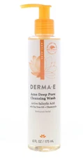 Derma-E Acne Deep Pore Cleansing Wash, 6 oz, Pack of 2