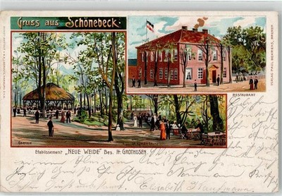 52108984 - 2800 Schoenebeck new pasture owner Grothusen inn garden