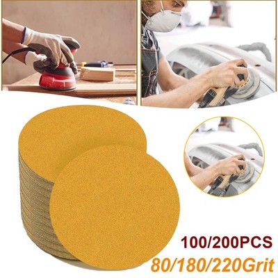 6inch PSA Sanding Disc Sandpaper 100/200 Roll Sticky Back 80-220 Grit Sand Paper