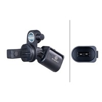Sensor Raddrehzahl Hinterachse Links 2-Polig Hella FüR U.A. VW Amarok