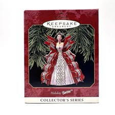 Hallmark Keepsake Collector's Series Holiday Barbie Ornament 1997