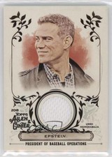 2018 Topps Allen & Ginter Full-Size Relics A Theo Epstein #FSRA-TE 0s2
