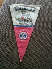 solent da the Camping club  great Britain and Ireland flags pendant vintage 