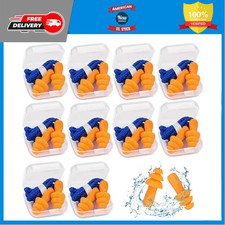 10 Pairs Noise Reduction Ear Plugs for Shooting and Gun Range Hearing Protection