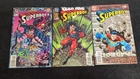 1994 DC COMICS LOT OF 3 SUPERBOY ANNUALS #1-3 HIGH GRADE VINTAGE SUPERMAN