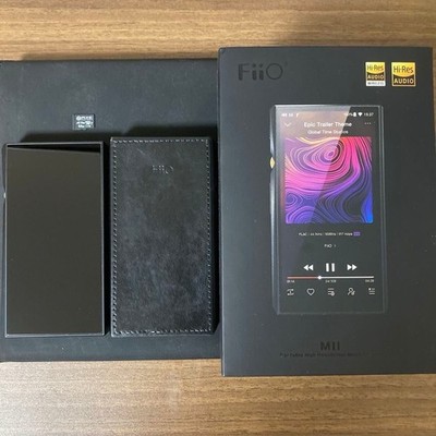 FIIO M11 Hi-Res Audio Resolution MP3 Player Schwarz 32GB aus Japan Gebraucht