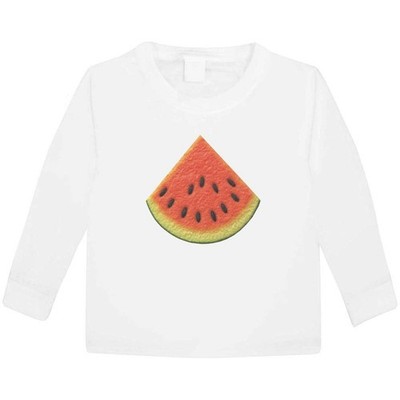 ''Watermelon Slice'' Kinder / Kinder Langarm Baumwolle T-Shirts (KL057663)
