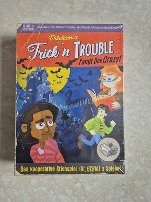 Trickn Trouble Fangt Doc Crazy Frosted Game Kartenspiel Familienspiel Stichspiel