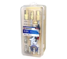 JobSmart 20 Piece Air Tool Accessory Kit with 25 ft Recoil Hose...