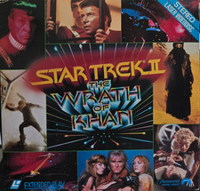 Star Trek II: The Wrath of Khan 1982  NTSC/P S/ANA  LV 1180 - Laserdisc