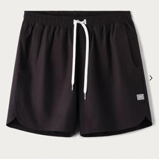 Men's L   Rhone 6"Deep End Shorts Green Lined Performance Stretch 101870-001