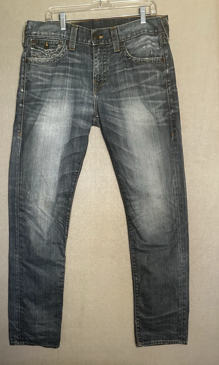 Las mejores ofertas en Vaquero ajustado True Religion Geno para
