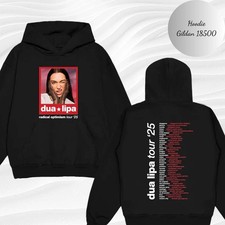 SALE 30 - Dua Lipa Photo Dated 2025 Tour Hoodie Collection 2025 Hoodie Shirt