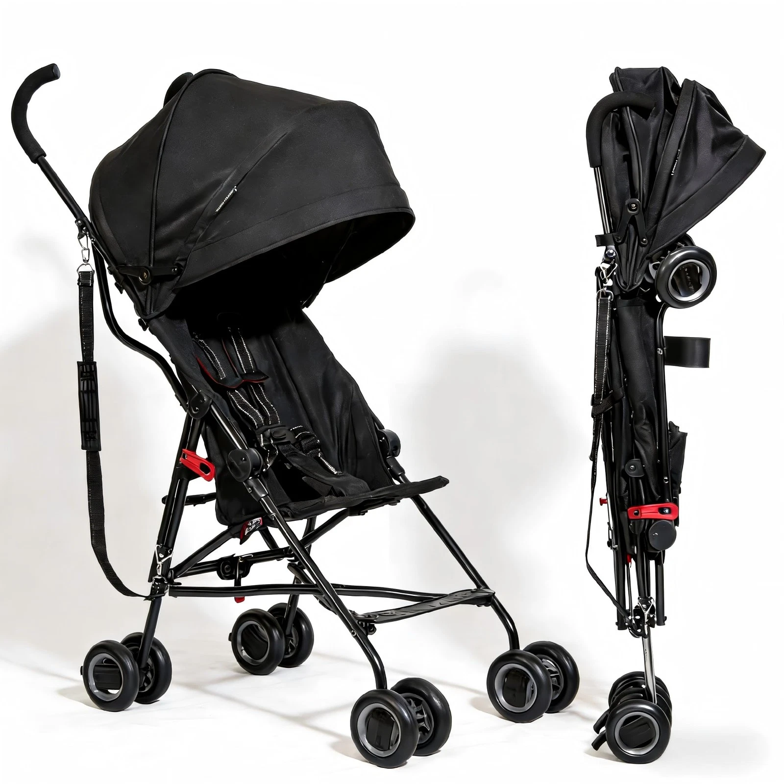 Baby Portable Stroller, Cool Kids Lightweight Travel Stroller with Carrier fo...