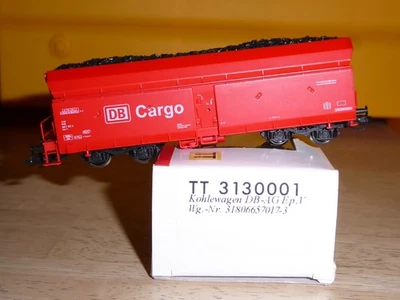 Spiele Max-Busch 3130001 TT Selbstentladewagen Fals der DB AG Epoche 5/6 OVP -1- - Bild 1 von 3