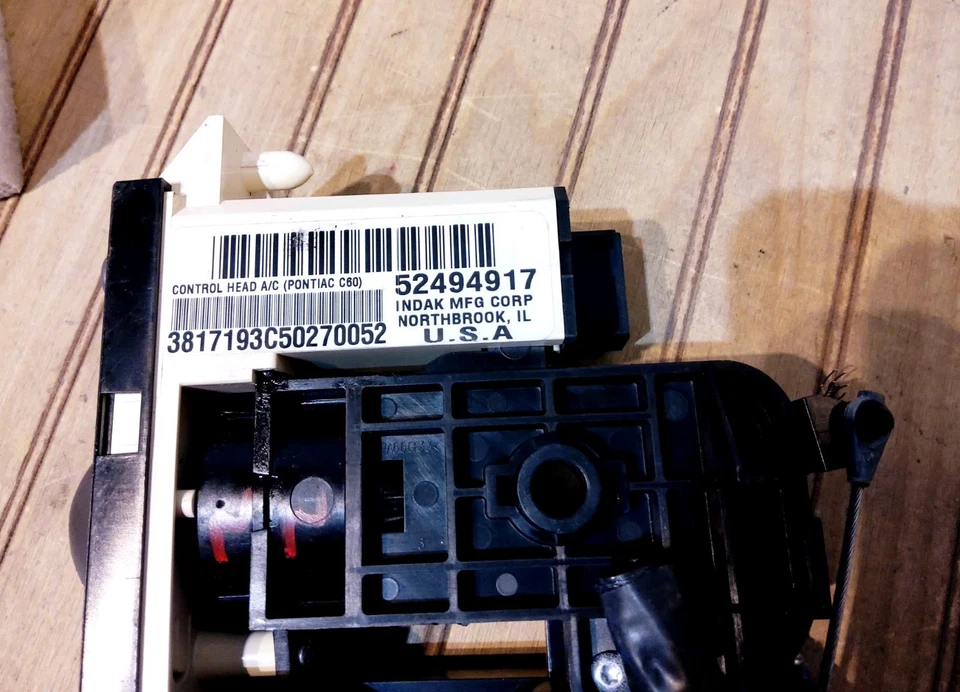 Pontiac Sunfire 2003-2005 módulo de control de clima manual con aire acondicionado OEM Foto 4 de 4