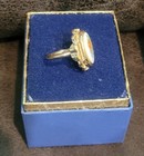 Vintage Avon French Flowers Locket Ring — photo 3