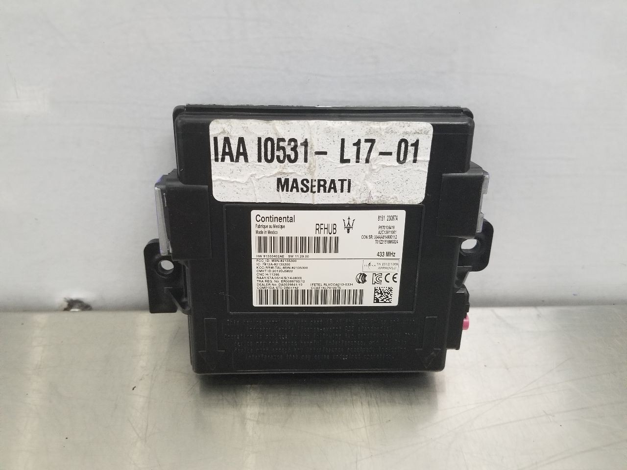 Maserati Levante Telematics control module P/N 670105418