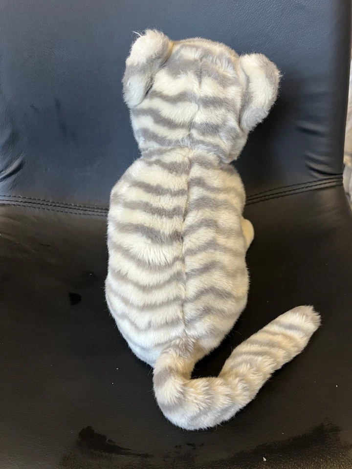 VGC Retired Ty Beanie Buddies Plush Silver the Grey Cat Immaculate Condition - Image 3 of 4