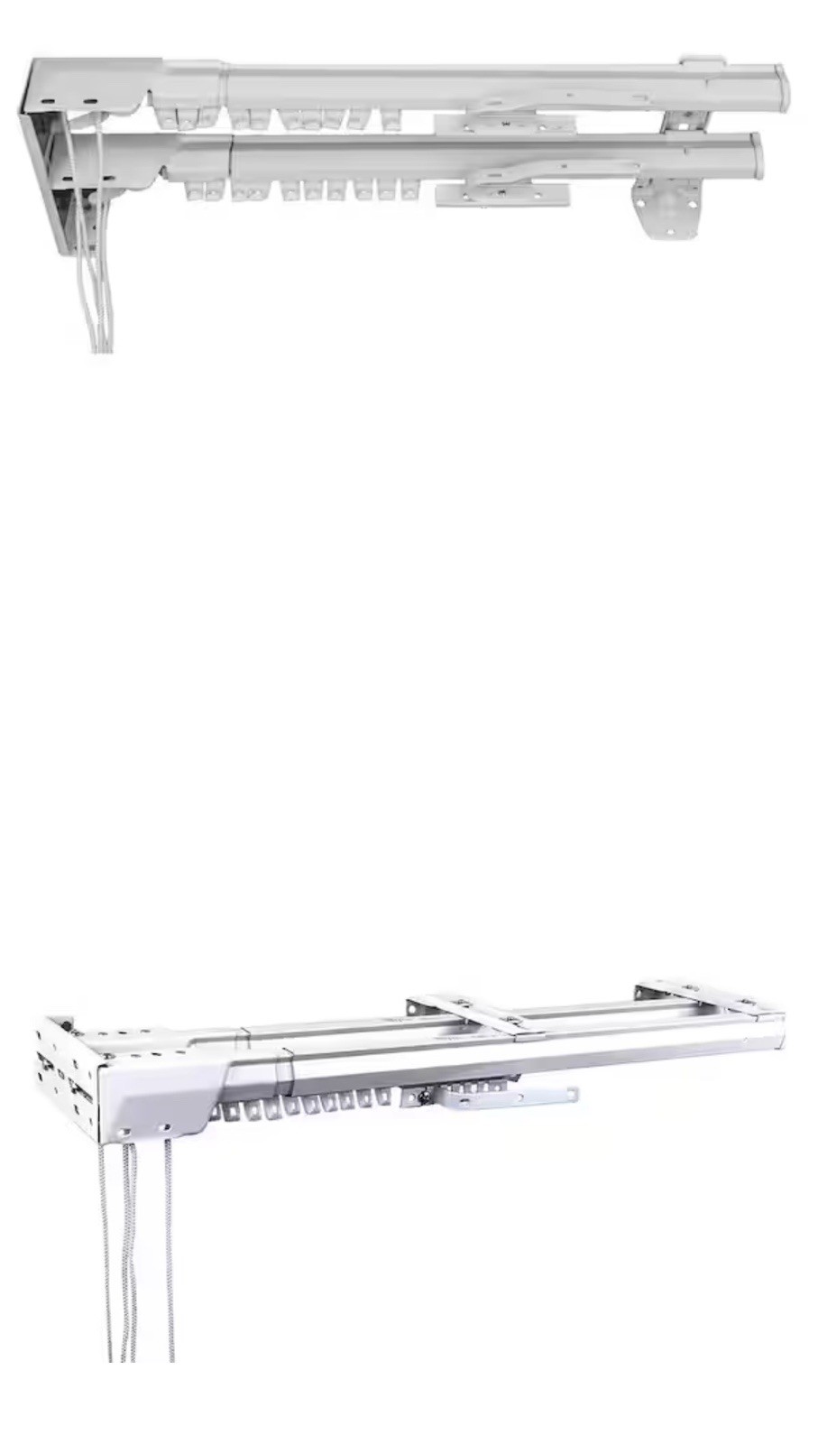 Disney Traverse Rods Rod Desyne 31l30 White Heavy Duty Traverse Rod - One Way Cord Left 30 ...