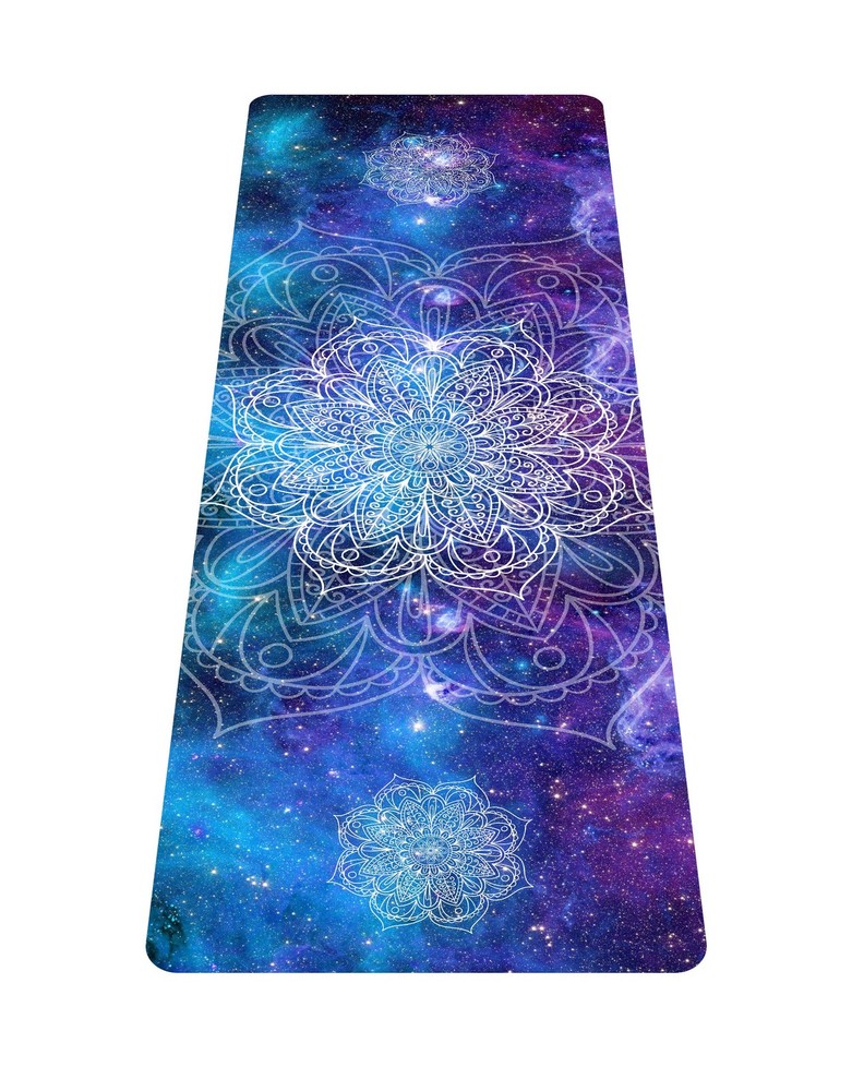 Non-Slip Double-Sided Eco-Friendly TPE Yoga Mat with Carrying Strap